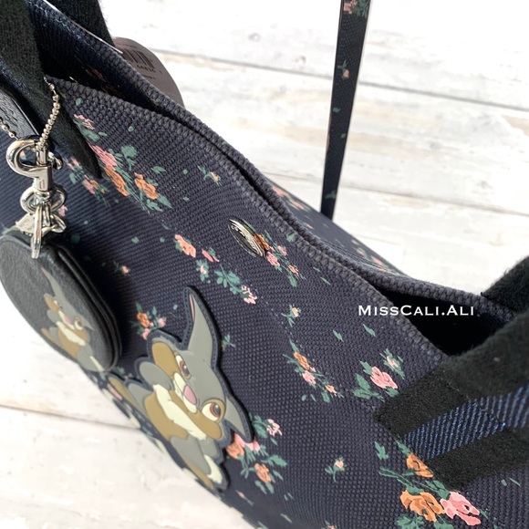 NWT COACH X Disney Limited Edition Thumper Tote Bag & Coin Bag Set - Picture 6 of 16